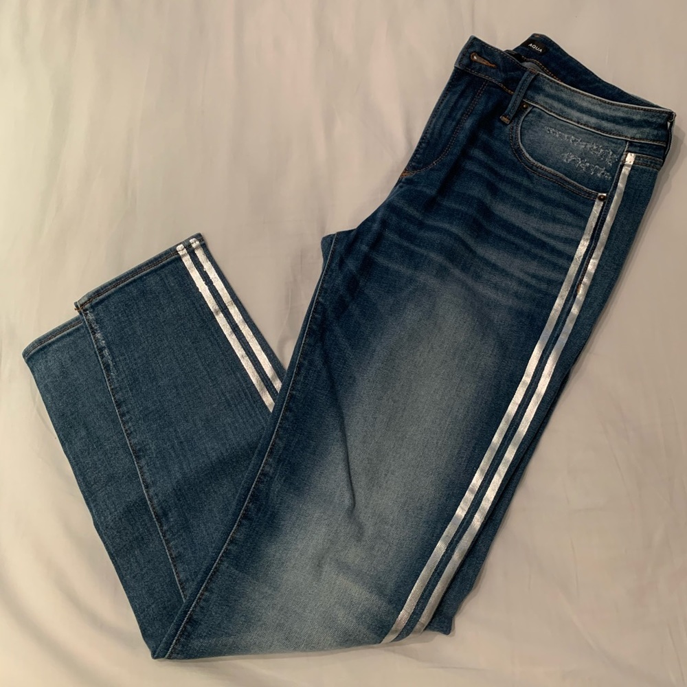 Aqua Bloomingdales skinny jeans